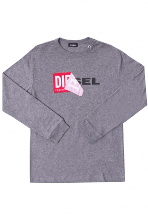 T-shirt with logo, zdjęcie 1 T-shirt with logo od Diesel